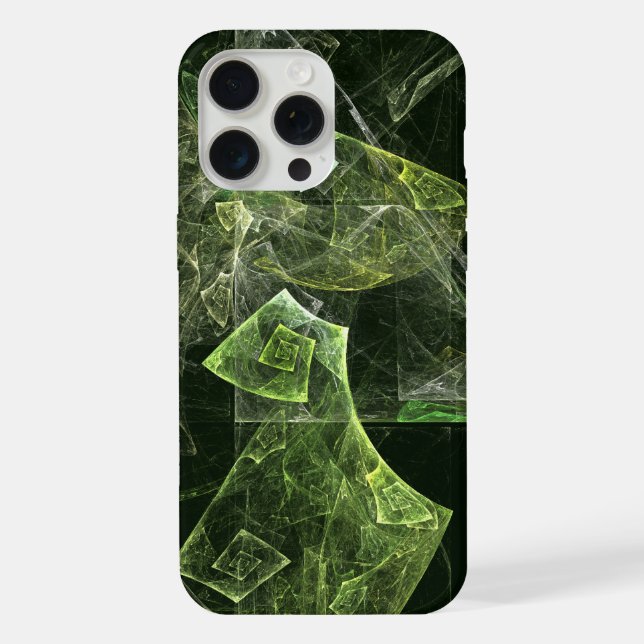 Twisted Balance Fractal Geometry Light Abstract iPhone Case (Back)