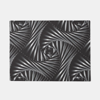 Twisted – Black Steel Doormat