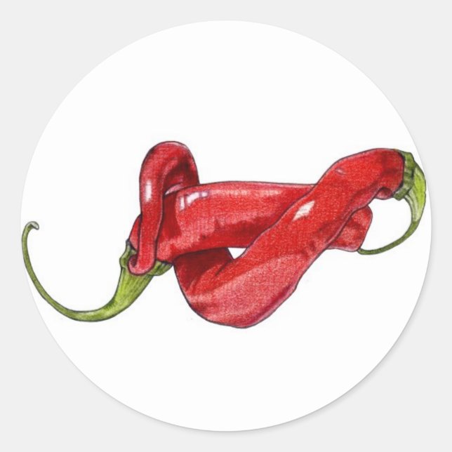 Twisted Chilies Sticker (Front)
