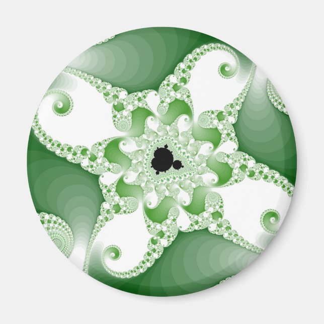 Twisted Cupric Octopuses Magnet (Front)