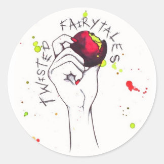 Twisted Fairytales Classic Round Sticker