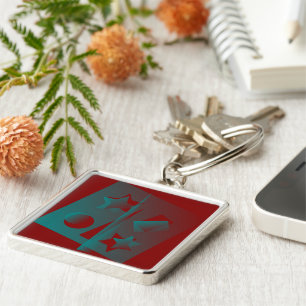 twisted geometry key ring