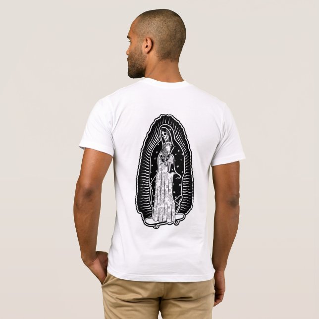 TWISTED HILO VIRGIN MARY SKATING  T-Shirt (Back Full)