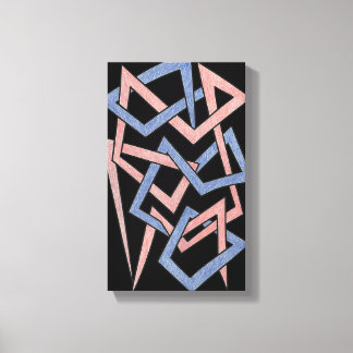 Twisted Hues Canvas Print