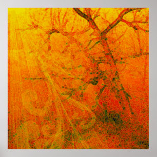 Twisted Oak Swirled - Customised Poster