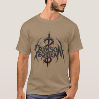Twisted Outline Art Band Logo T-Shirts