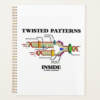 Twisted Patterns Inside DNA Replication Humour Planner
