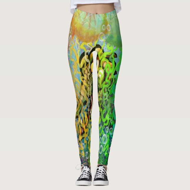 Twisted Rainbow Leggings (Front)