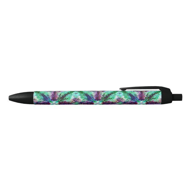 Twisted Rainbow Vapours Two Black Ink Pen (Top)