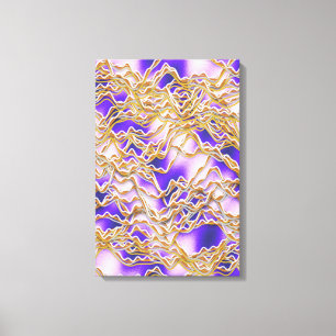 Twisted ropes pattern canvas print