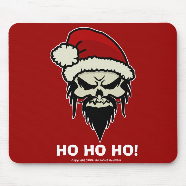 Twisted Santa Mousepad (Front)