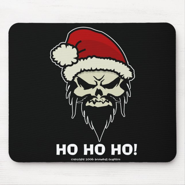 Twisted Santa Mousepad (Front)