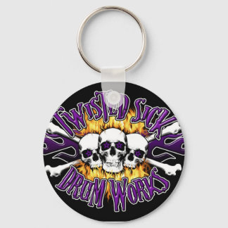 TWISTED SICK KEY RING