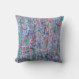 Twisted Sister 16 x 16 Poly Throw Pillow
