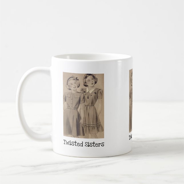 Twisted Sisters Coffee Mug (Left)