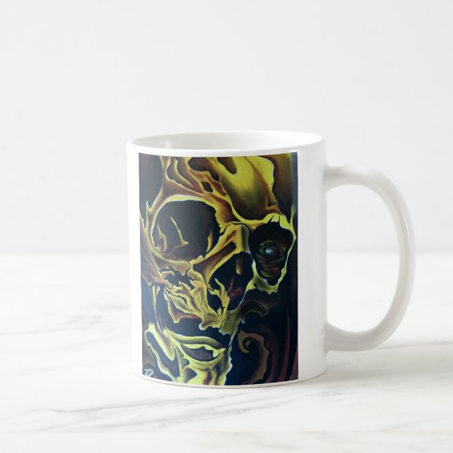twisted skulls 2 mug (Right)
