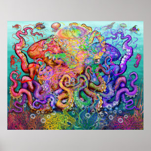 Twisted Tango of Tentacles Poster