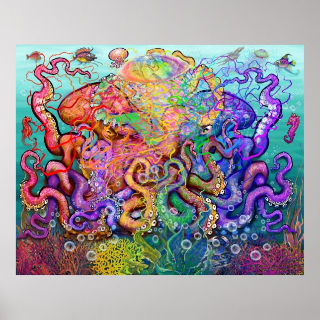 Twisted Tango of Tentacles Poster (Front)