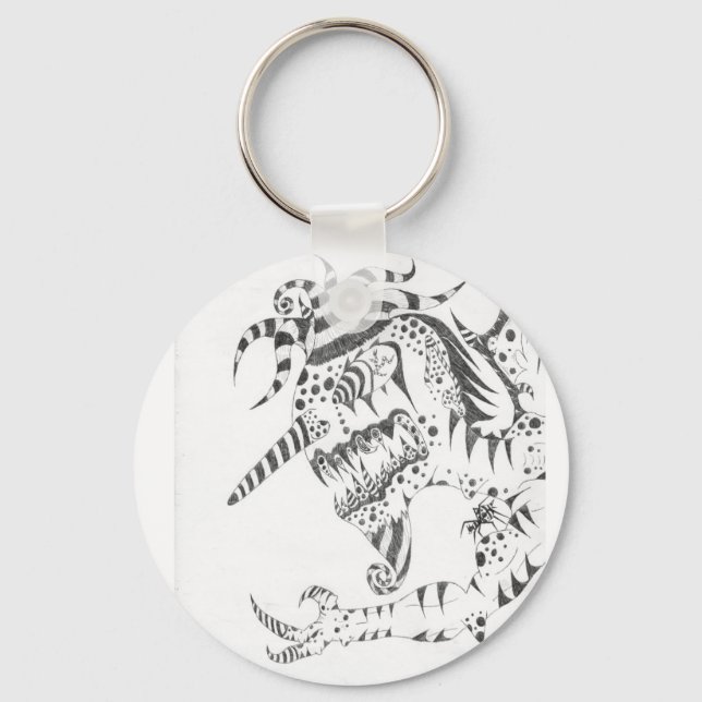 Twisted Tedd Keychain (Front)