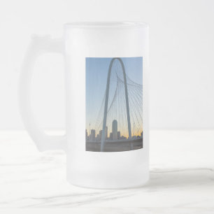 Twisted Texas Dawn Frosted Glass Beer Mug