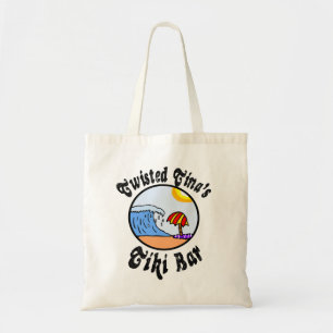 Twisted Tinas Tiki Bar Tote Bag