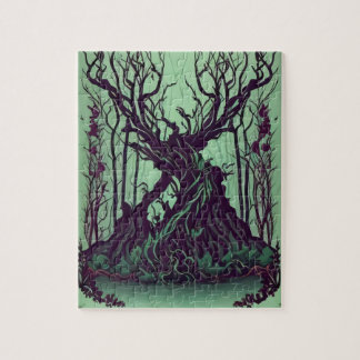 Twisted Tree Jigsaw Puzzle