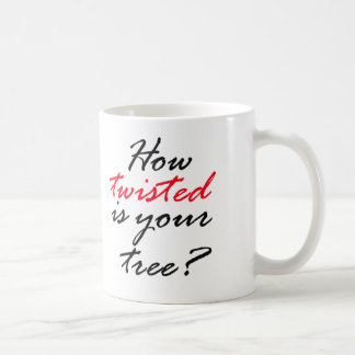 Twisted Twigs On Gnarled Branches Genealogy Mug