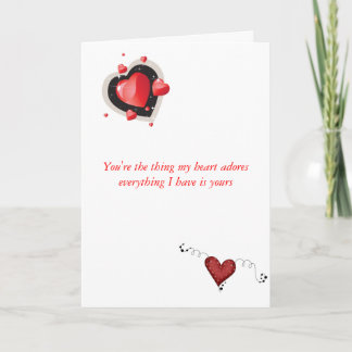 Twisted Valentine Holiday Card