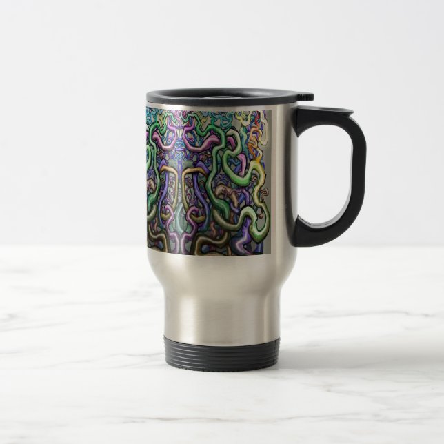 Twisted Vines Travel Mug (Right)