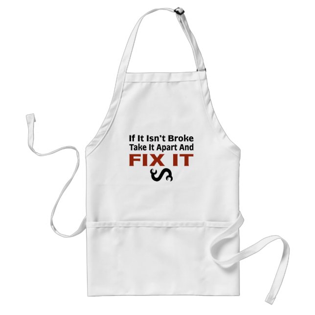 Twisted Wrench - FIX IT Standard Apron (Front)