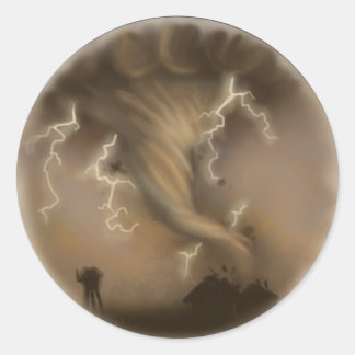 Twister Classic Round Sticker