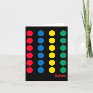 Twister Halloween Twister Board Costume Card