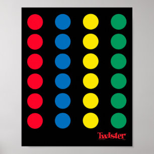 Twister Halloween Twister Board Costume  Poster