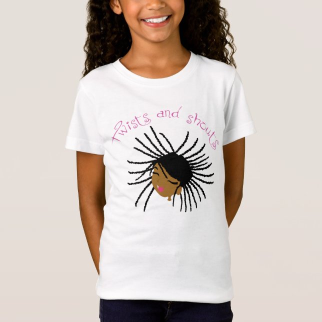 Twists and Shouts Girl's Tee (Front)