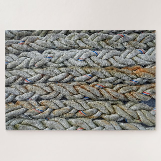 Twists of the Tide Nautical Rope Jigsaw Puzzle (Horizontal)
