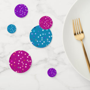 Twisty Polka Dot Spirals Tri-Colour Confetti (BPP)