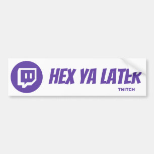 Twitch Tag Bumper Sticker