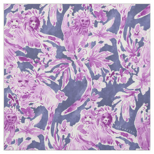 TWITCHY TAMARINS in Veri Peri Fabric