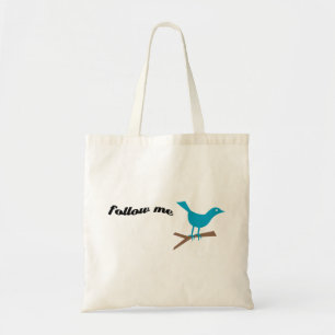 Twitter Blue Bird Follow Me Bag