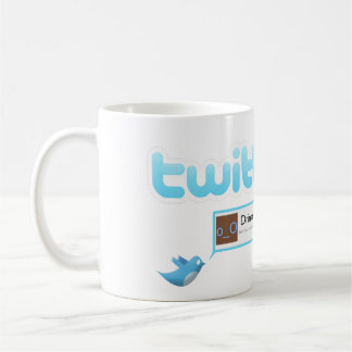 Twitter "Drinking tea" Coffee Mug