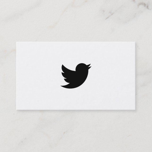 twitter followers calling card (Front)