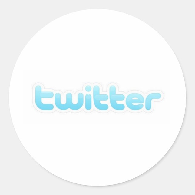 Twitter-ish! Classic Round Sticker (Front)