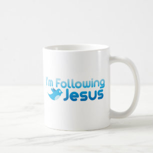 Twitter me I'm Following Jesus Christ Coffee Mug