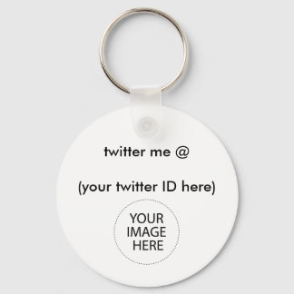twitter me @ (your twitter ID here) The MUSEUM Key Ring
