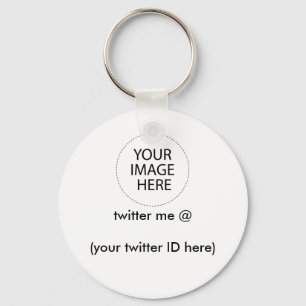 twitter me @ (your twitter ID here) The MUSEUM Key Ring