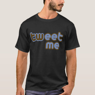 Twitter Tweet Me Offensive Humour T-Shirt
