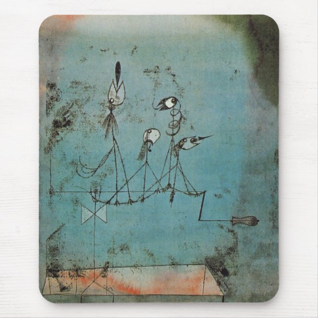 Twittering Machine Mouse Mat (Front)