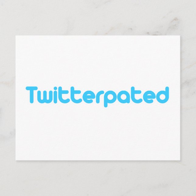 Twitterpated Postcard (Front)