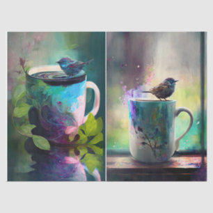 Twitters and Tea, Afternoon Birds Tissue Paper