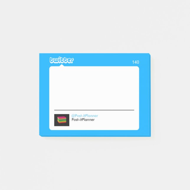 TwitterTweet Post-it Notes (Front)